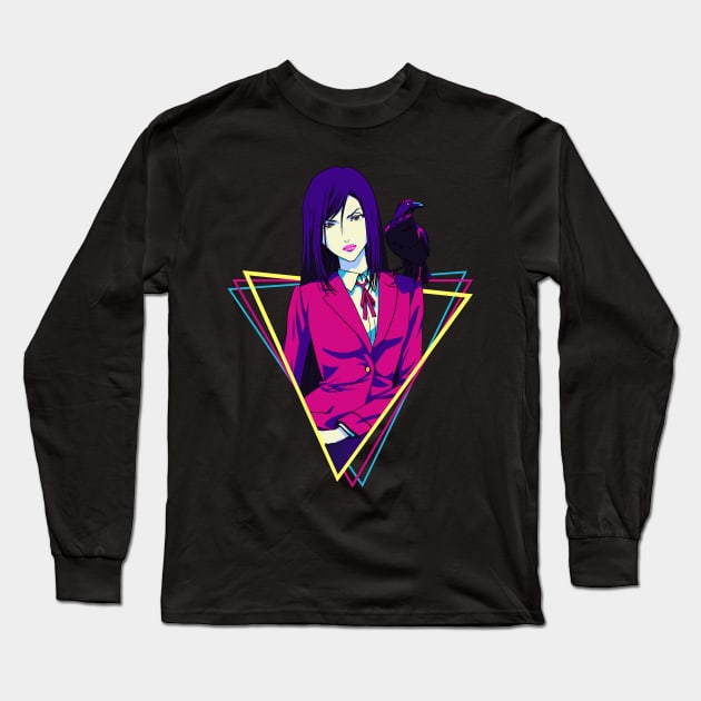 Prison school - Mari Kurihara Long Sleeve T-Shirt by mounier